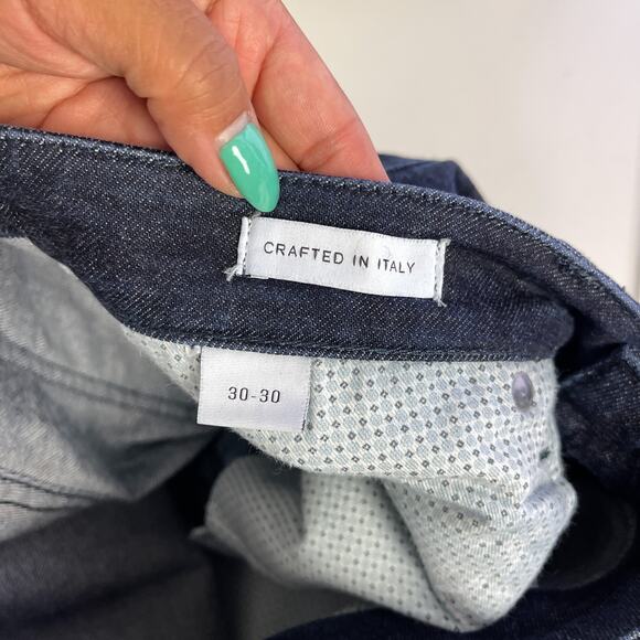 Atelier Munro 30x30 Selvedge Denim Tapered Mens Jeans Button Fly - Picture 8 of 10